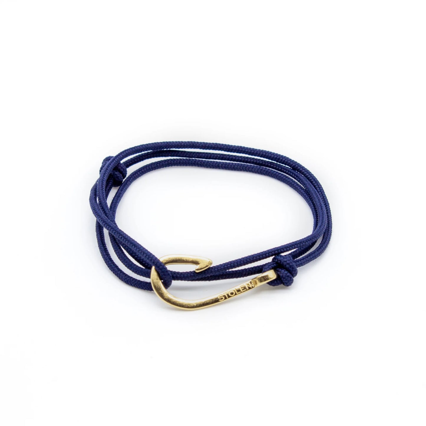 Rope Bracelet Pacific 008 Gold/Navy - Stolen Riches