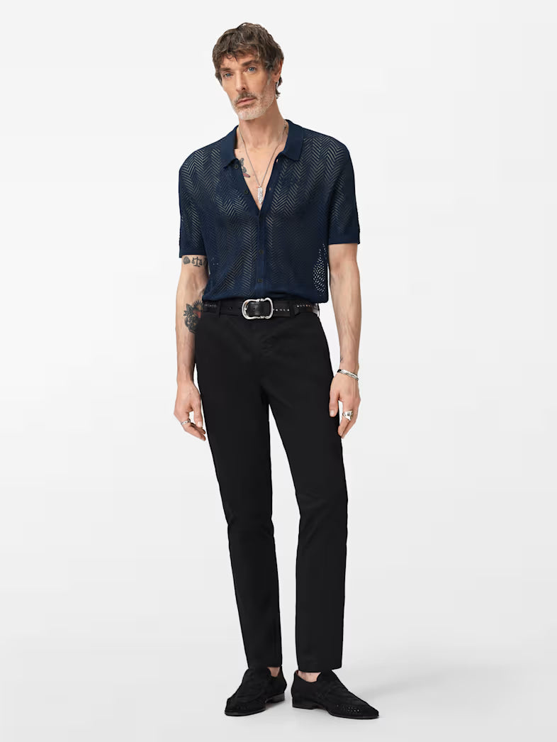Ginsberg Shirt Deep Blue - John Varvatos