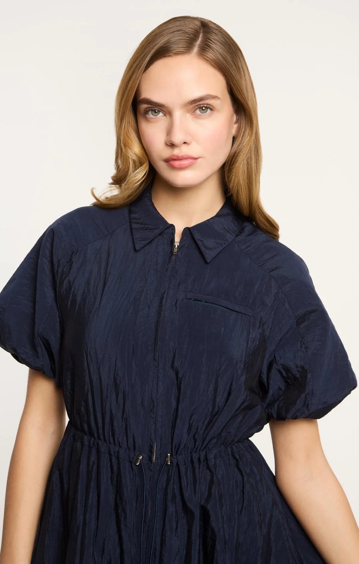 Macauly Dress Navy - Cinq à Sept