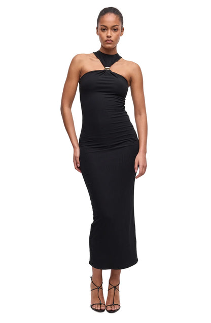Ziamara Dress Black - Ronny Kobo