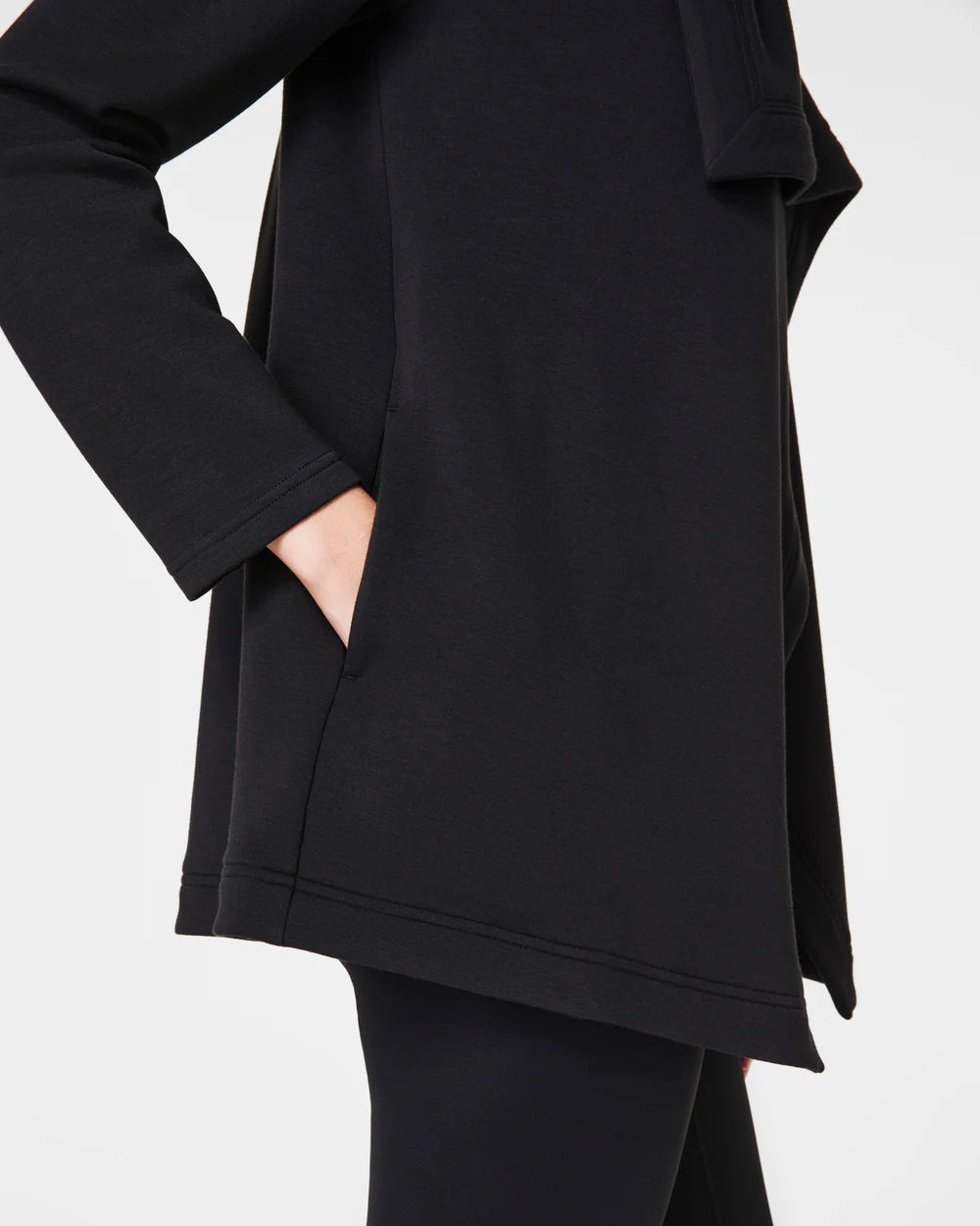 Airessentials Open Wrap Cardigan Very Black - SPANX