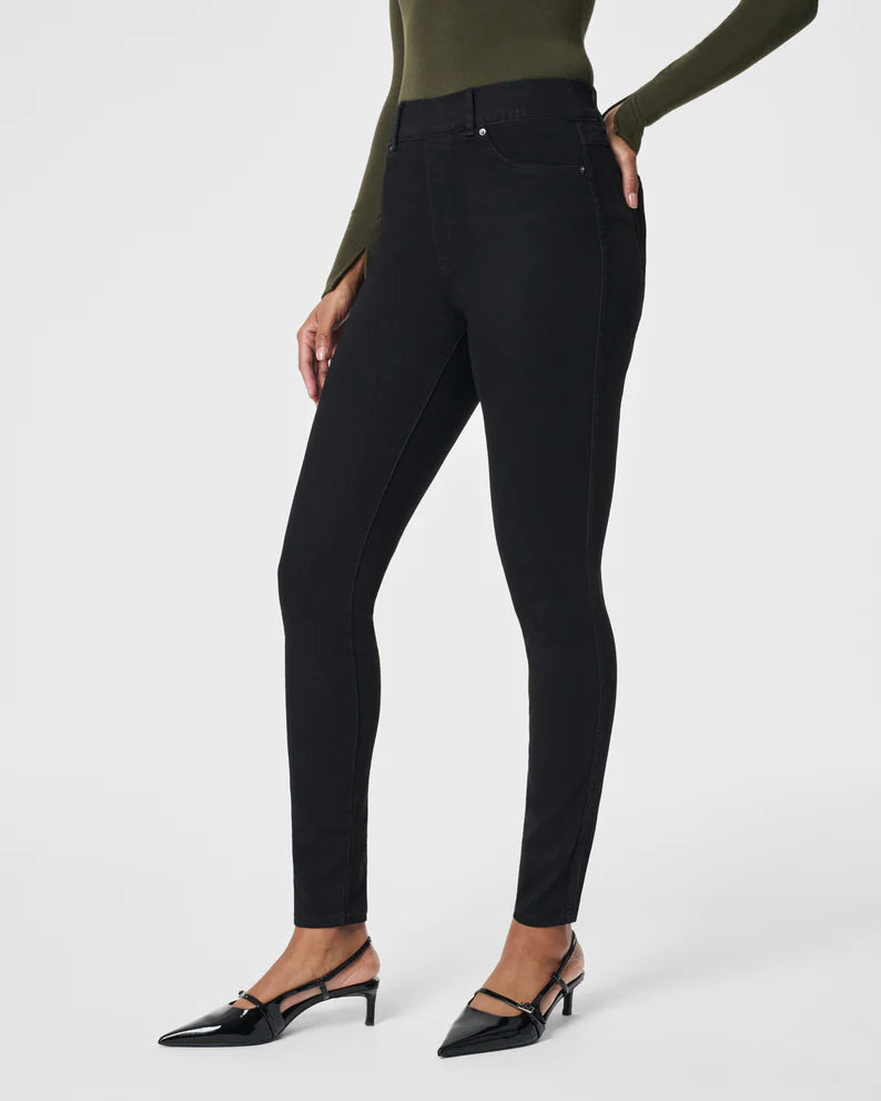 Ankle Skinny Jeans Clean Black - SPANX