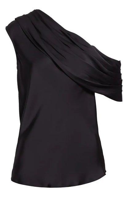 Sol Off-The-Shoulder Top Black - Ramy Brook