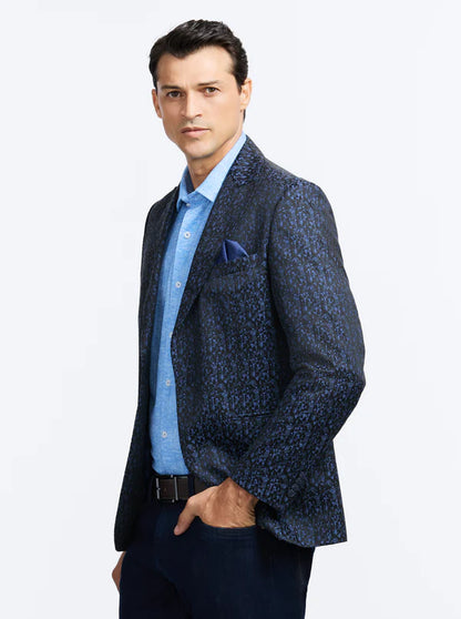 Huston Blazer Navy - Robert Graham