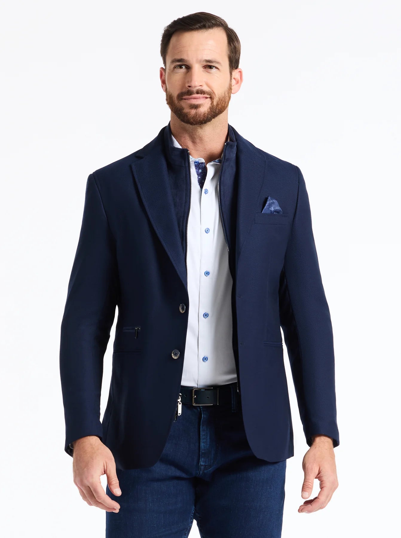 Jetset Blazer Navy - Robert Graham