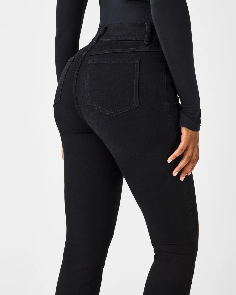 Flare Jeans Clean Black - SPANX