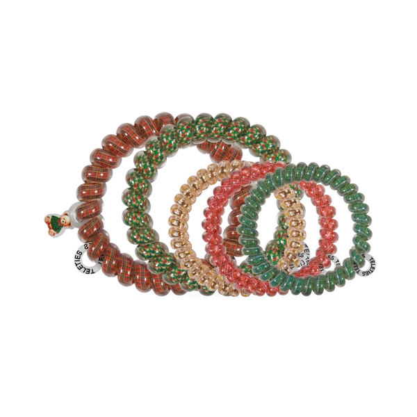 Mix Pack Hair Ties Beary Christmas - TELETIES