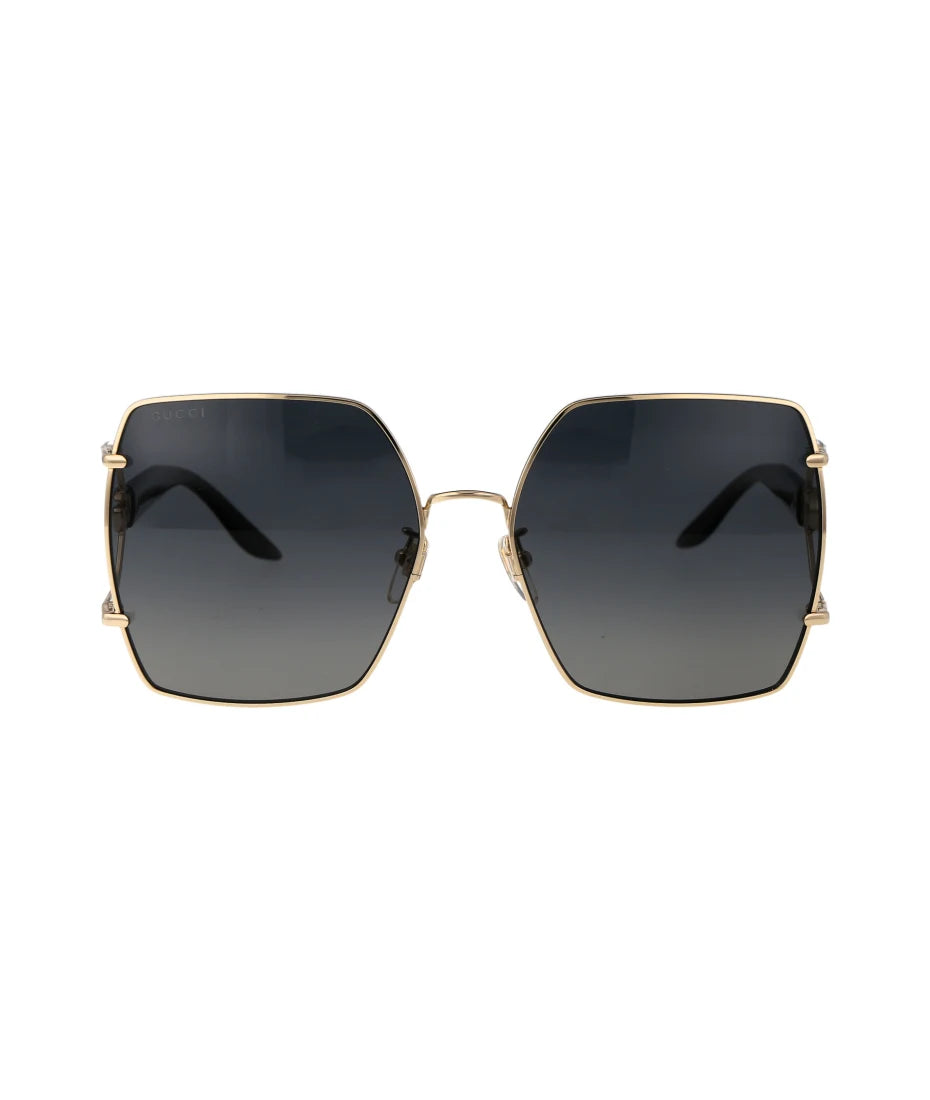 Womens Metal Sunglasses Black - Gucci