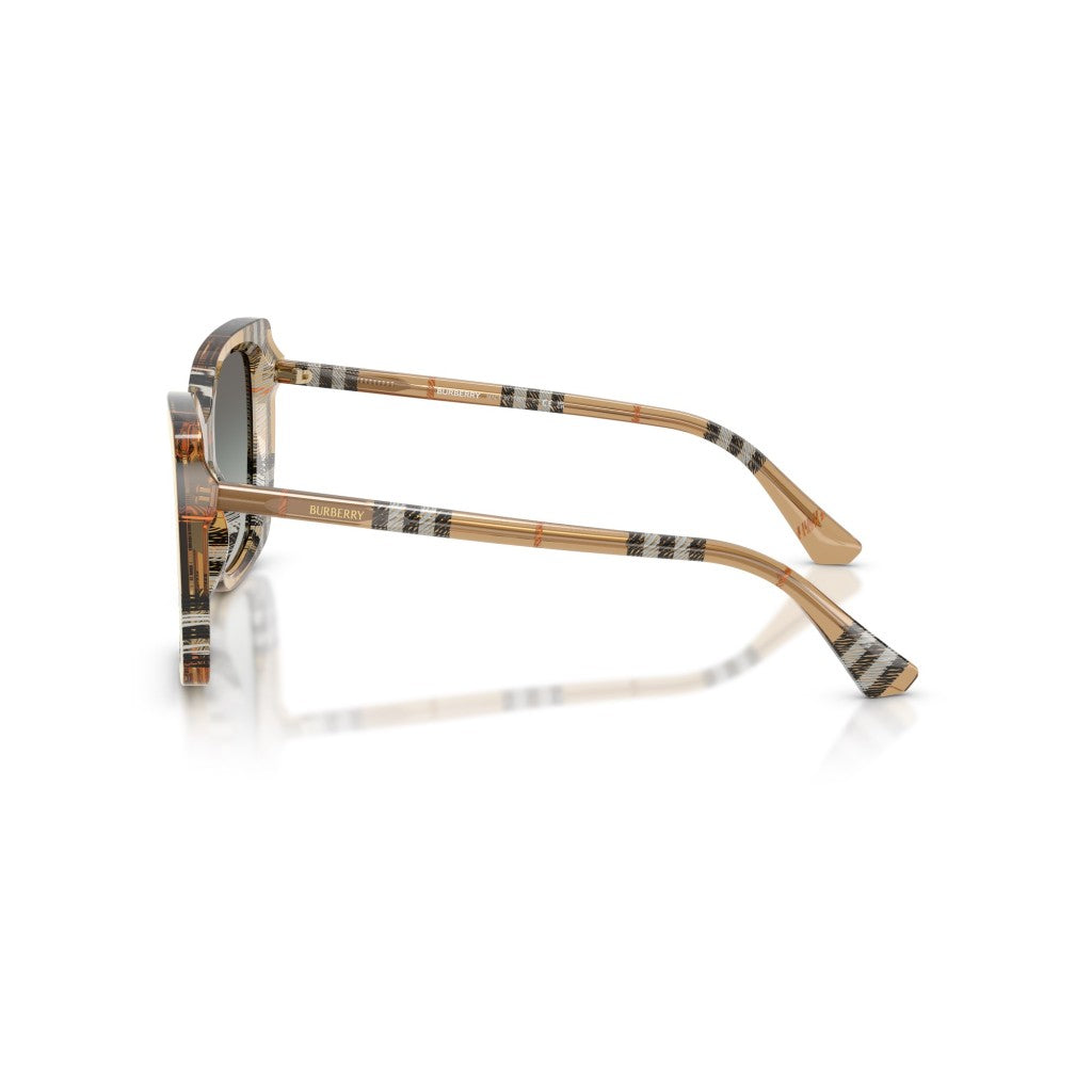 Check Square Sunglasses Sand - Burberry