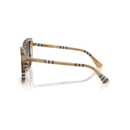 Check Square Sunglasses Sand - Burberry