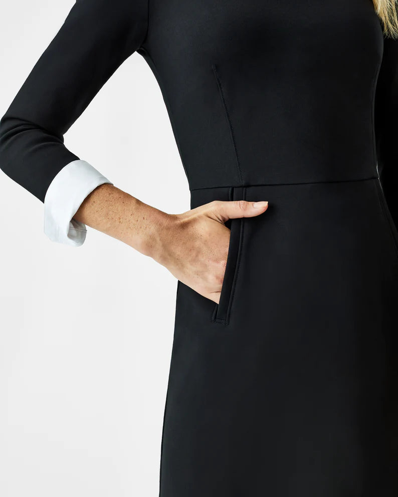 Spanx The Perfect A-line 3/4 Sleeve Dress