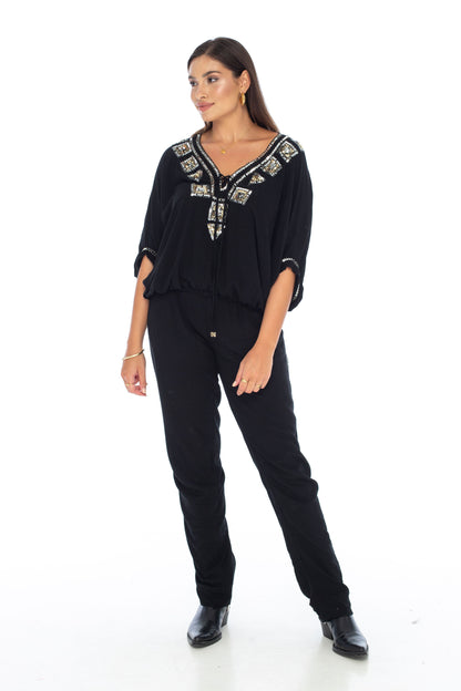 Evening Miami Top Style 2 Black - Skemo