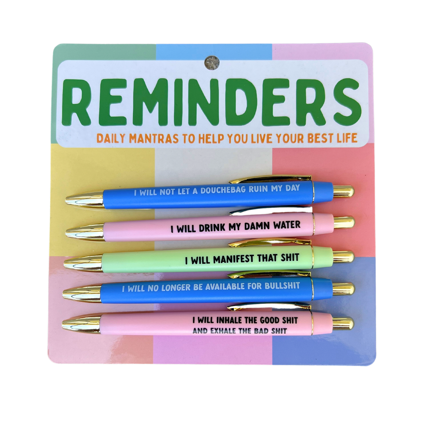Reminders Pen Set - FUN CLUB