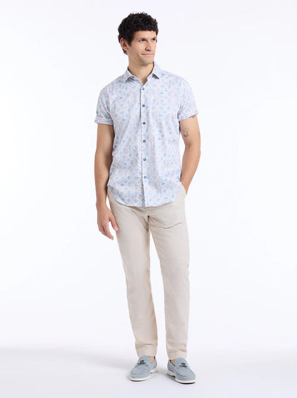 Greatorex Short Sleeve Button Down Shirt Multi - Robert Graham