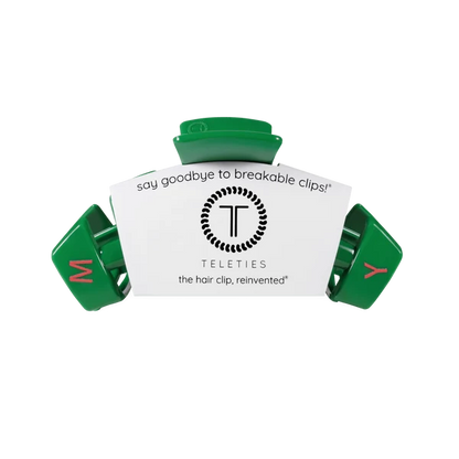 Classic Medium Claw Clip Merry Everything - TELETIES