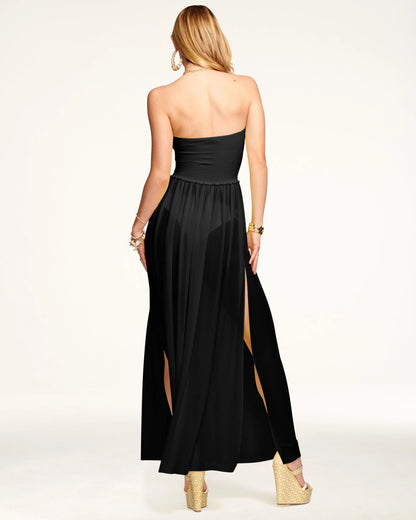 Calista Coverup Maxi Dress Black - Ramy Brook