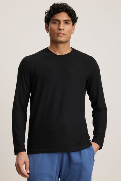 Rowland Tee Black - Velvet