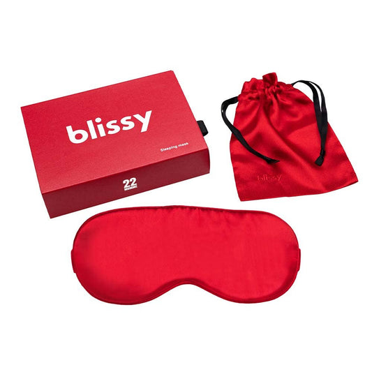 Sleep Mask Red - Blissy