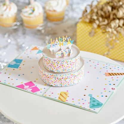 Sprinkles Birthday Cake Pop-Up Card - Lovepop Cards