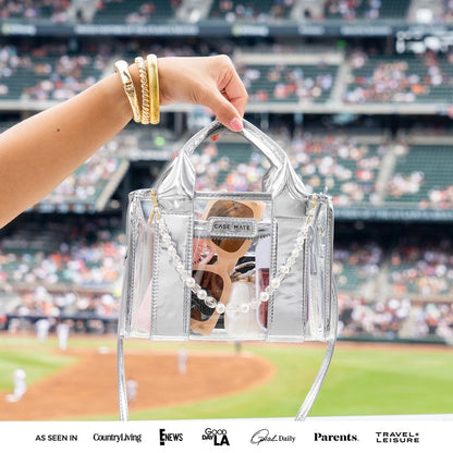Jelly Stadium Bag Silver Chrome - Case-Mate