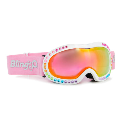 Kid's Ski Goggle Rainbow Rhinestone - Bling2o