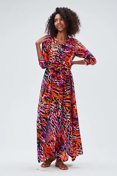 Dvf effie shop dress