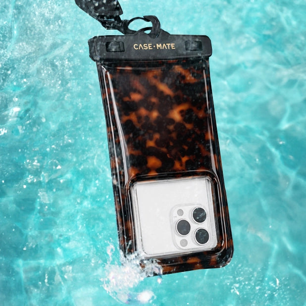 Waterproof Floating Phone Pouch Tortoiseshell - Case-Mate