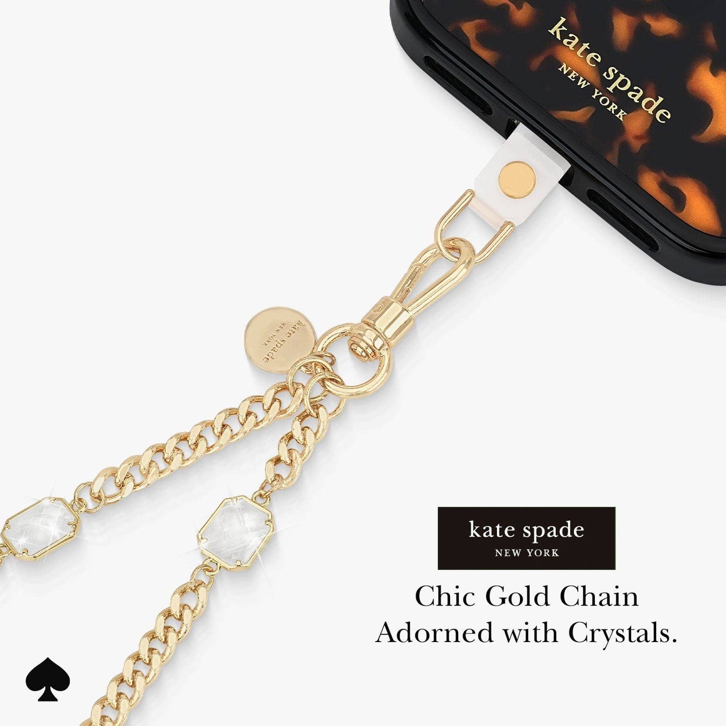 Set In Stone Phone Charm - Kate Spade