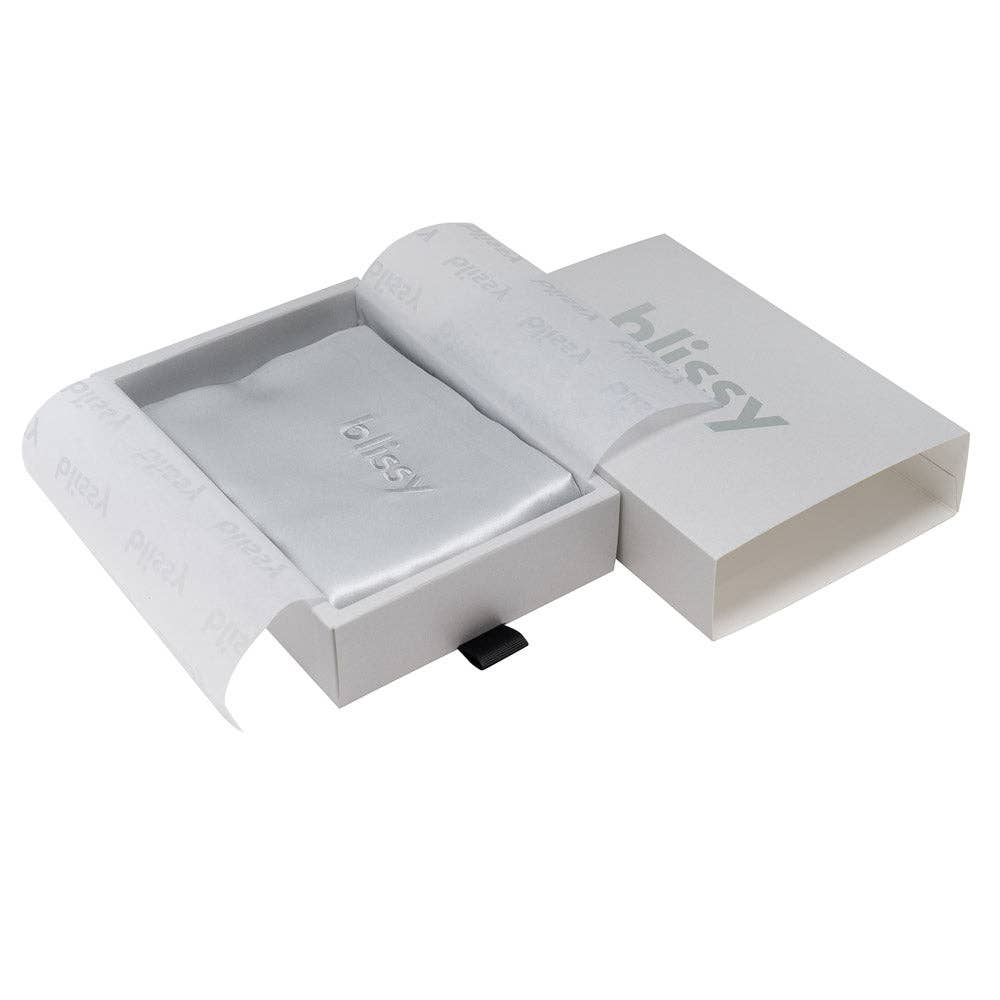 Pillowcase Queen Silver - Blissy