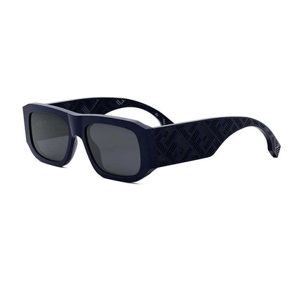 Fendi Shadow Sunglasses Shiny Blue/Smoke - Fendi