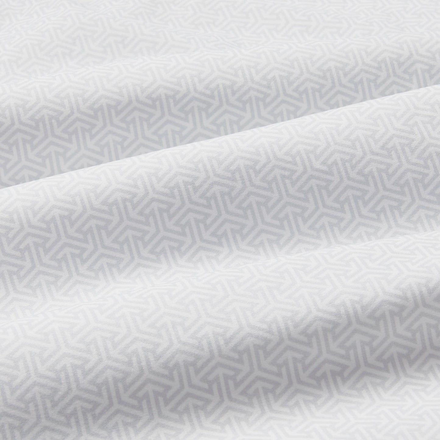 Leeward No Tuck Long Sleeve Dress Shirt White Mosaic Tile - Mizzen + Main