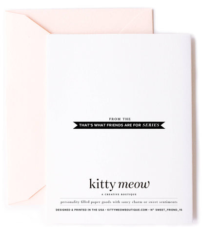 Hostess with the Mostess Champagne Thank You Greeting Card - Kitty Meow Boutique