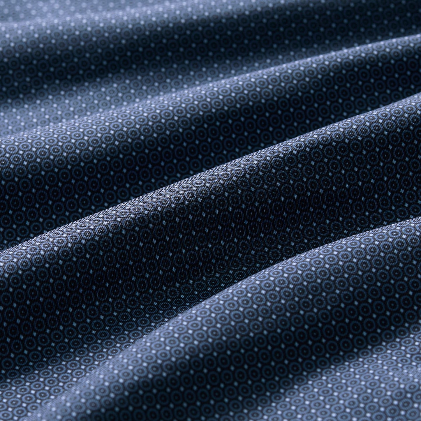 Versa Polo Navy Hollow Dot - Mizzen + Main