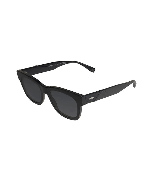 Fendi Diagonal FF Sunglasses Black - FENDI