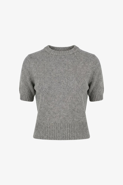 Elsie Short Sleeve Sweater Storm - Toccin