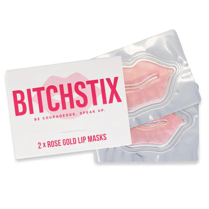 Rose Gold Lip Restoration Mask 2 Pack - BITCHSTIX