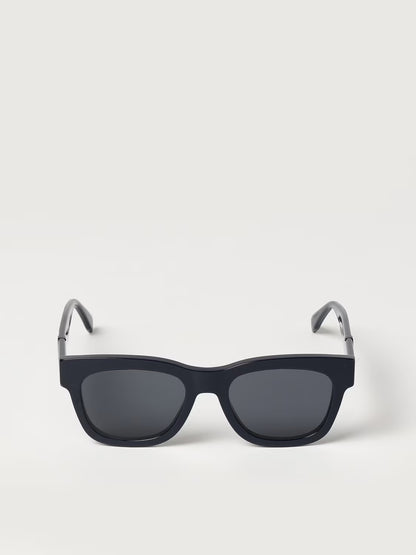 Fendi Diagonal Shiny Blue Smoke Sunglasses - FENDI