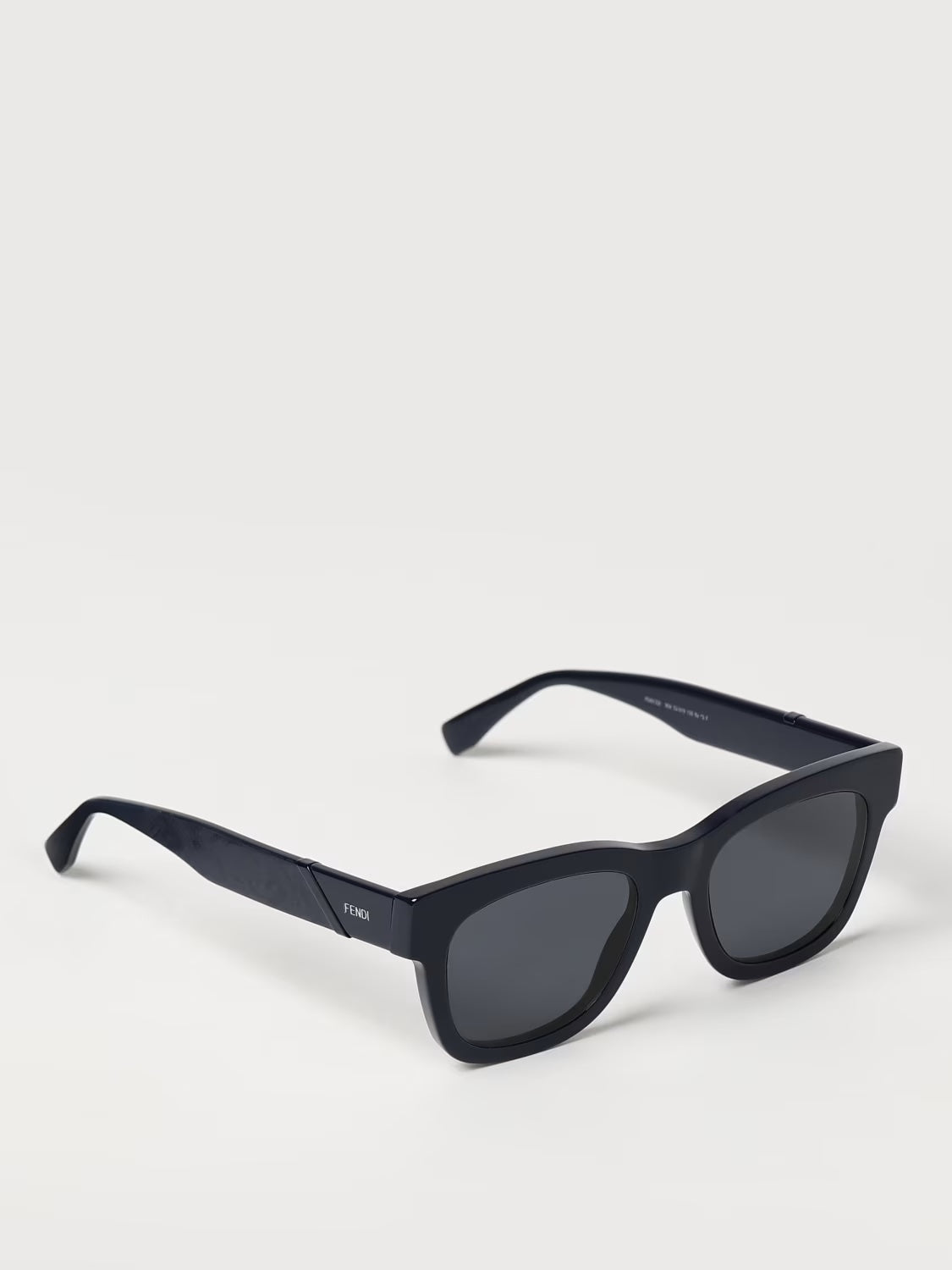 Fendi Diagonal Shiny Blue Smoke Sunglasses - FENDI