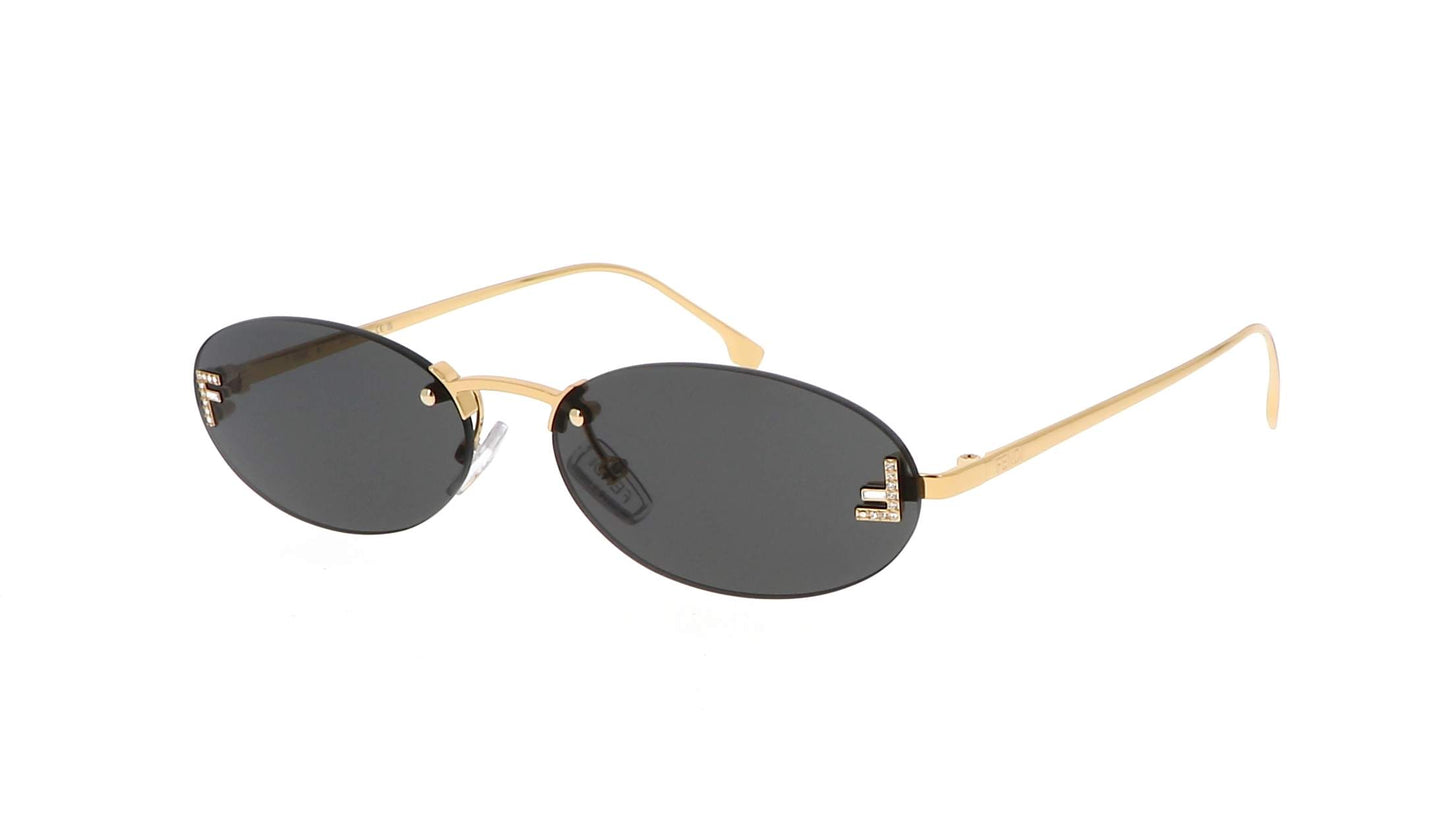 Fendi Metal Sunglasses Gold - Fendi