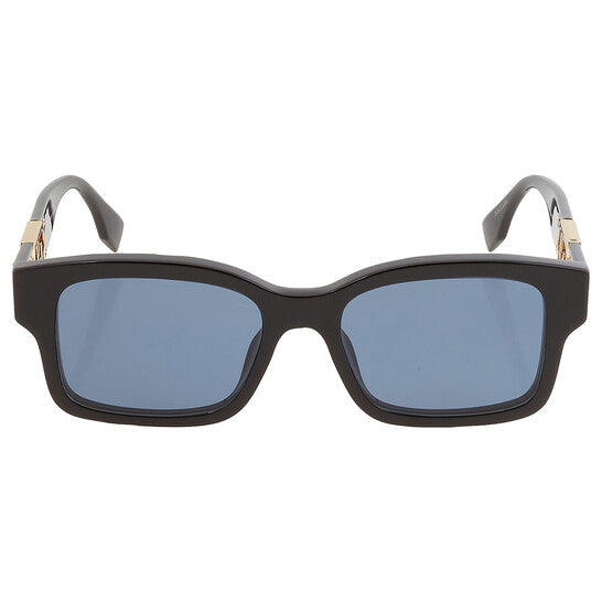 O'Lock Sunglasses Shiny Black/Blue - FENDI