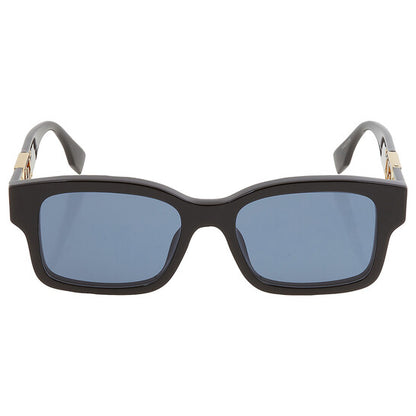 O'Lock Sunglasses Shiny Black/Blue - FENDI