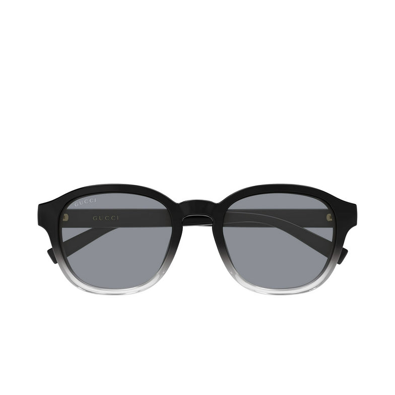 Mens Round Sunglasses Black/Clear - Gucci