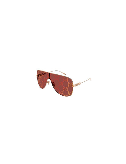 Mask Sunglasses Rose Gold - Gucci