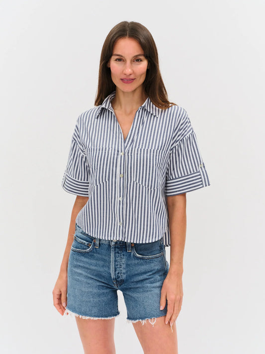 Harper Top Denim - Six Fifty Clothing