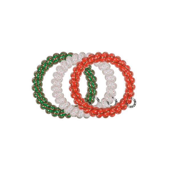 Large Hair Ties Holiday Confetti - TELETIES
