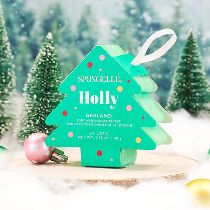 Holly | Garland Holiday Tree Ornament - Spongelle