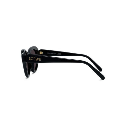 Slim Geometric Sunglasses Black - Loewe