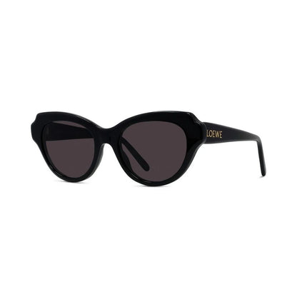 Slim Geometric Sunglasses Black - Loewe
