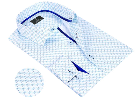 The Lei Long Sleeve Button Up - Jackie Z Style Co.