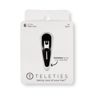 Snap Clip (6ct) Jet Black - TELETIES